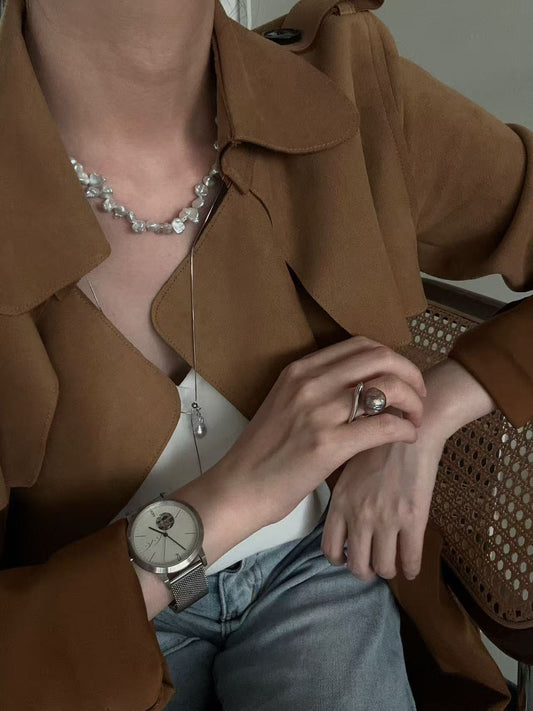 Petite Baroque Adjustable Necklace